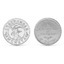 Серебряная сувенирная монета Козочка 930761б